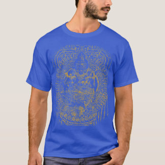 T-shirt Sawadee Thai traditionnel Sak Yant Thai Twin Tiger