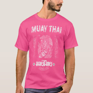 T-shirt Sawadee Thai traditionnel Sak Yant Thai Twin Tiger