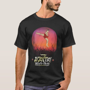 T-shirt Sawadee Thai traditionnel Sak Yant Thai Twin Tiger