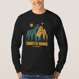 T-shirt Sawatch Range Mountains Colorado Randonnée Outdoor