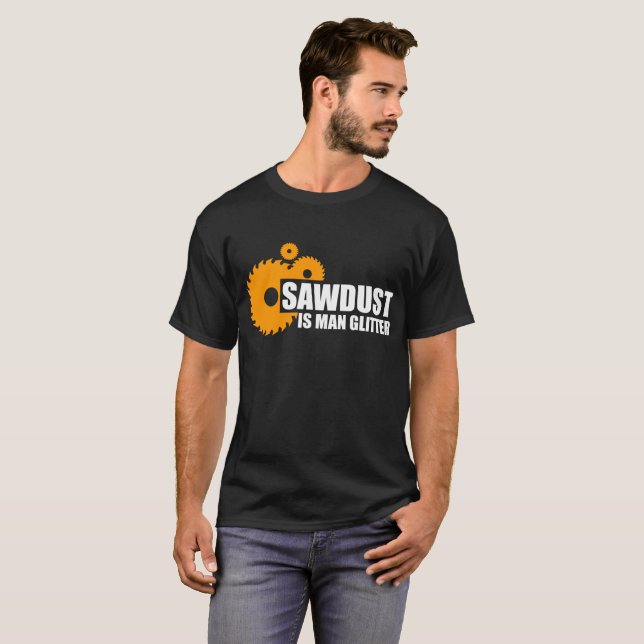 T-SHIRT SAWDUST ISMAN PARTIES SCINTILLANT (Devant entier)