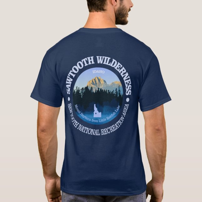 T-shirt Sawtooth Wilderness (Dos)