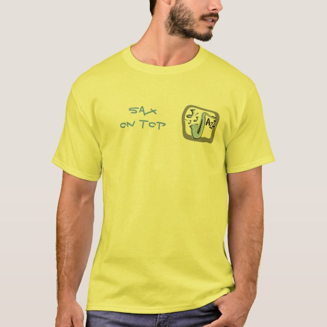 T-SHIRT SAX (Devant)