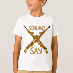 T-shirt Saxo de soprano
