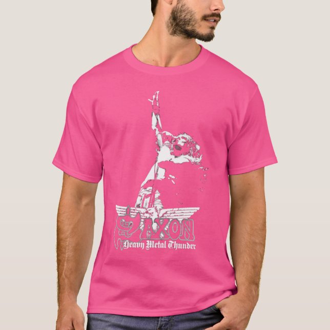 T-shirt Saxon surdimensionné (Devant)