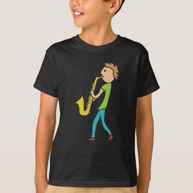 T-shirt Saxophone (Devant)