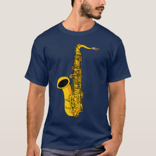 T-shirt Saxophone