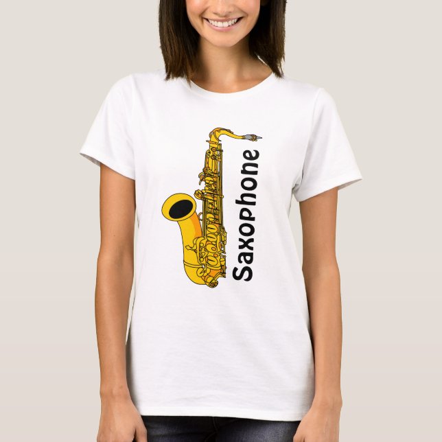T-shirt Saxophone (Devant)