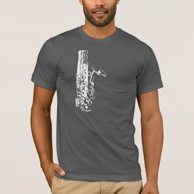 T-shirt saxophone (Devant)