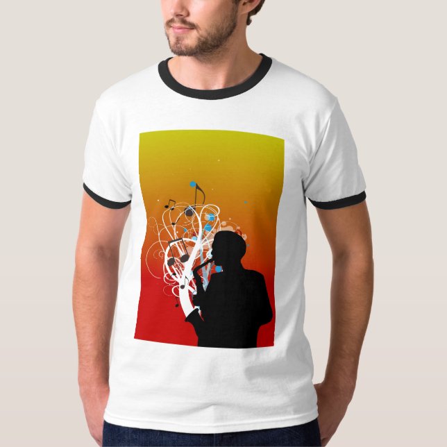 T-shirt Saxophone (Devant)