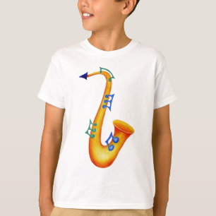 T-shirt Saxophone