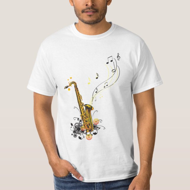 T-shirt Saxophone (Devant)