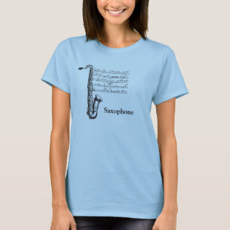 T-shirt Saxophone