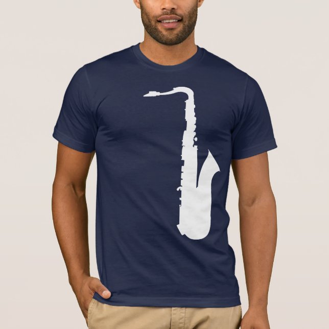 T-shirt saxophone (Devant)