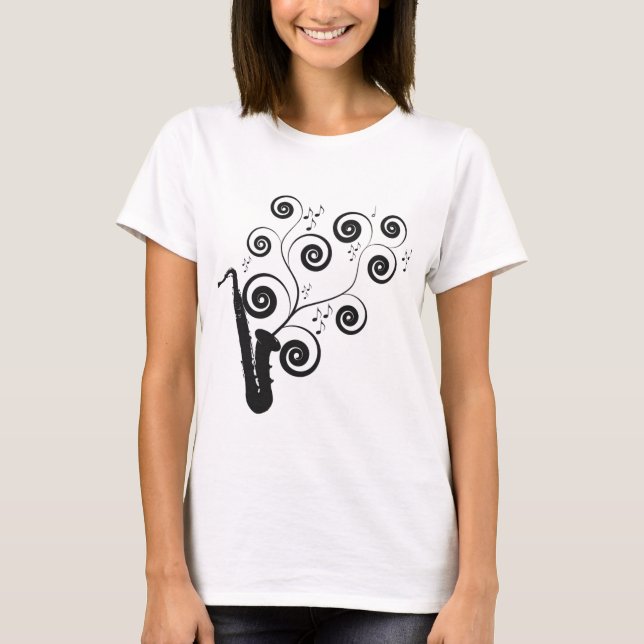 T-shirt Saxophone (Devant)