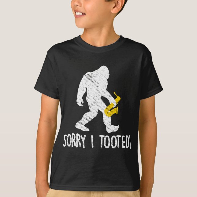 T-shirt Saxophone amusant Joueur de saxophone (Devant)