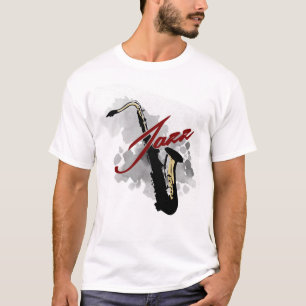 T-shirt Saxophone de jazz