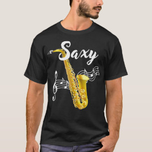 T-shirt Saxophone Drôle instrument de musique