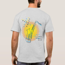 Saxophone Illustration Cool Art moderne Saxophonis
