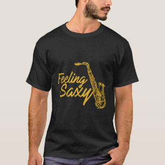 T-shirt Saxophone Jazz Music Saxophoniste
