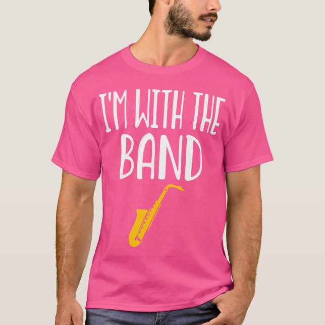 T-shirt Saxophone - Orchestre de Musique Marching Alto Ten (Devant)