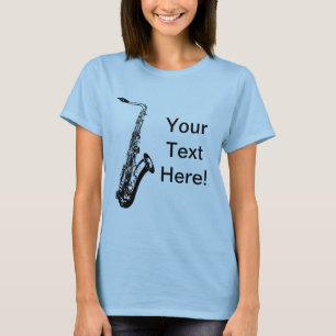 T-shirt Saxophone personnalisé