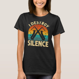 T-shirt Saxophone Pour Hommes Femmes Saxophoniste Saxophon
