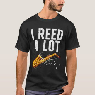 T-shirt Saxophone Pour Lecteur Saxophone À Locateur