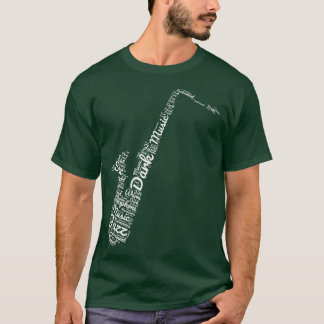T-shirt Saxophoniste Jazz Musique Saxophone