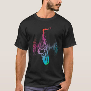 T-shirt Saxophoniste Saxophoniste Jazz Instrument de musiq