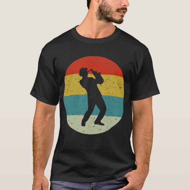 T-shirt saxphone (Devant)