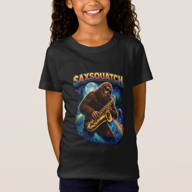 T-Shirt Saxsquatch (Devant)