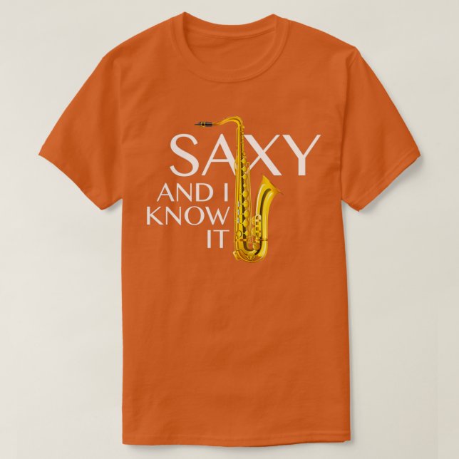 T-shirt Saxy Et Moi Le Savons (Design devant)