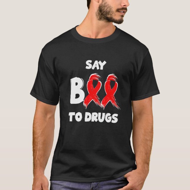 T-shirt Say BOO To Drugs 2022 National Red Ribbon Week (Devant)