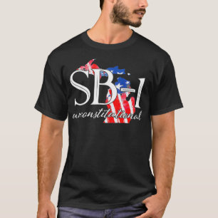 T-shirt SB1 Inconstitutionnel Michigan Auto Non Faute Loi 