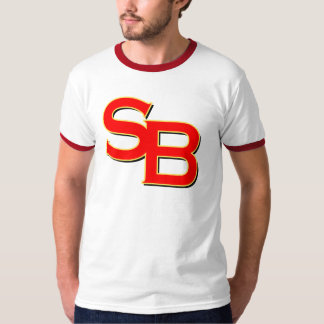 T-shirt SB - lettres de San Bruno