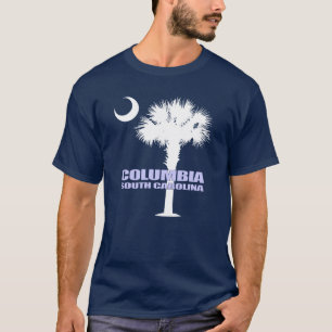 T-shirt Sc de Colombie (Palmetto et croissant)