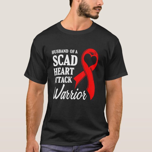 T-shirt SCAD Attaque cardiaque Survivor Life Future US War (Devant)