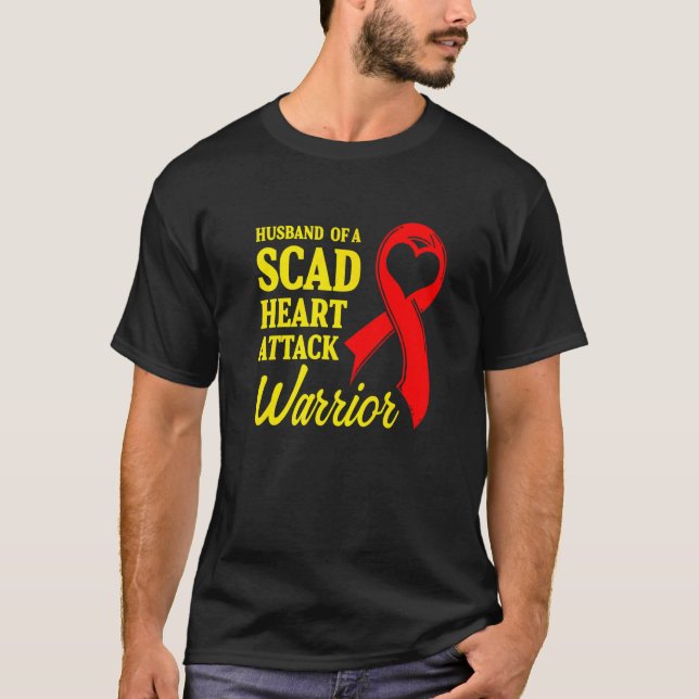T-shirt SCAD Attaque cardiaque Survivor Life Future US War (Devant)