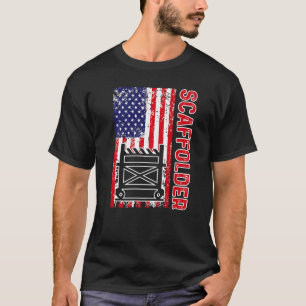 T-shirt Scaffolder Mentoring Scaffold Builder échafaudage
