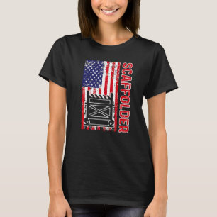 T-shirt Scaffolder Mentoring Scaffold Builder échafaudage
