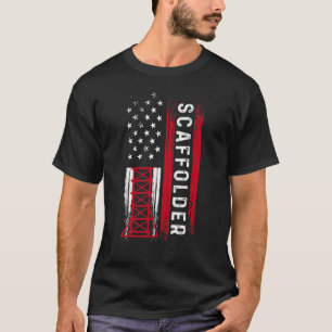 T-shirt Scaffolder Mentoring Scaffold Builder échafaudage