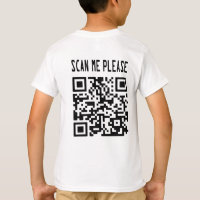 Scan Me Please QR Code - Smile, It's Free