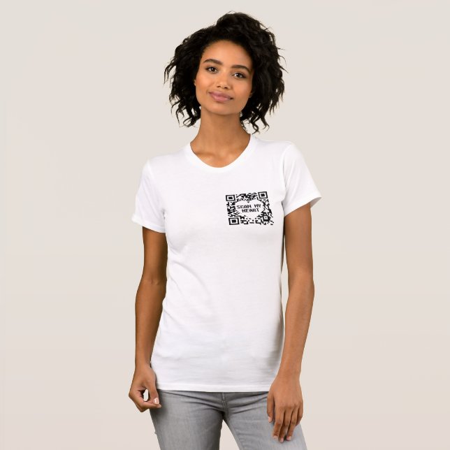 T-Shirt Scan My Heart (Devant entier)