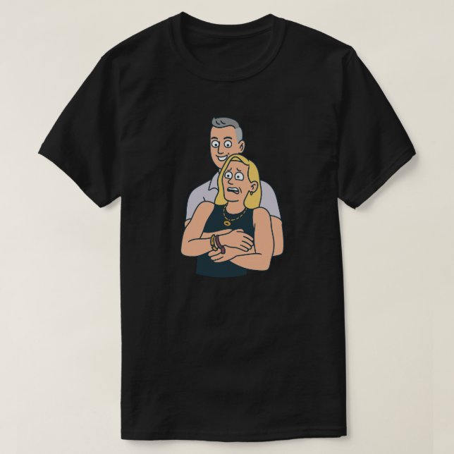 T-shirt scandale astronome PDG  Andy Byron (Design devant)