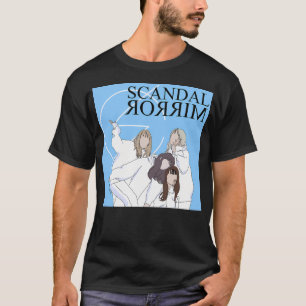 T-shirt Scandale bande japonaise miroir