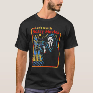 T-shirt Scandale Ghostface Scandale Scary Movies Hall