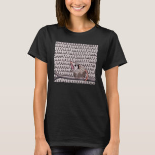 T-shirt Scandale Possum Aaaa Cute Opossum Dank Meme Men