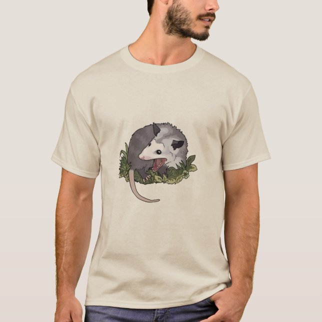 T-shirt Scandale possum, Funny Animal (Devant)