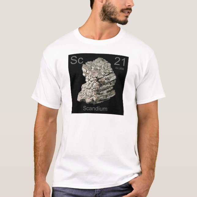 T-shirt scandium (Devant)